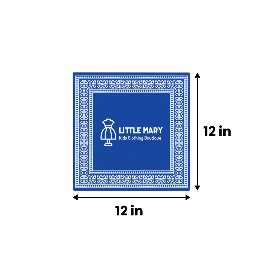 12 x 12 in.